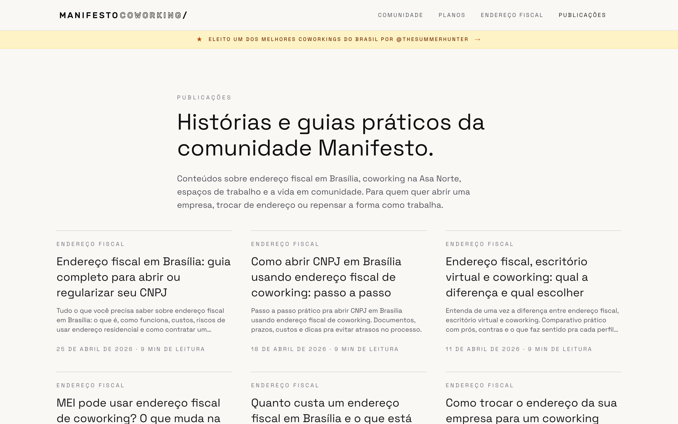 Programmatic SEO content index
